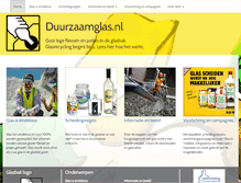 Tablet Screenshot of duurzaamglas.nl